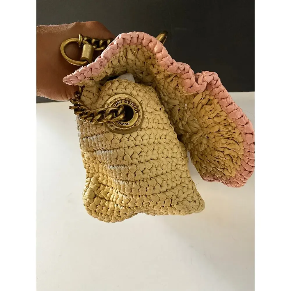 Kurt Geiger London small Chelsea ruffled shoulder bag - Picture 10 of 13